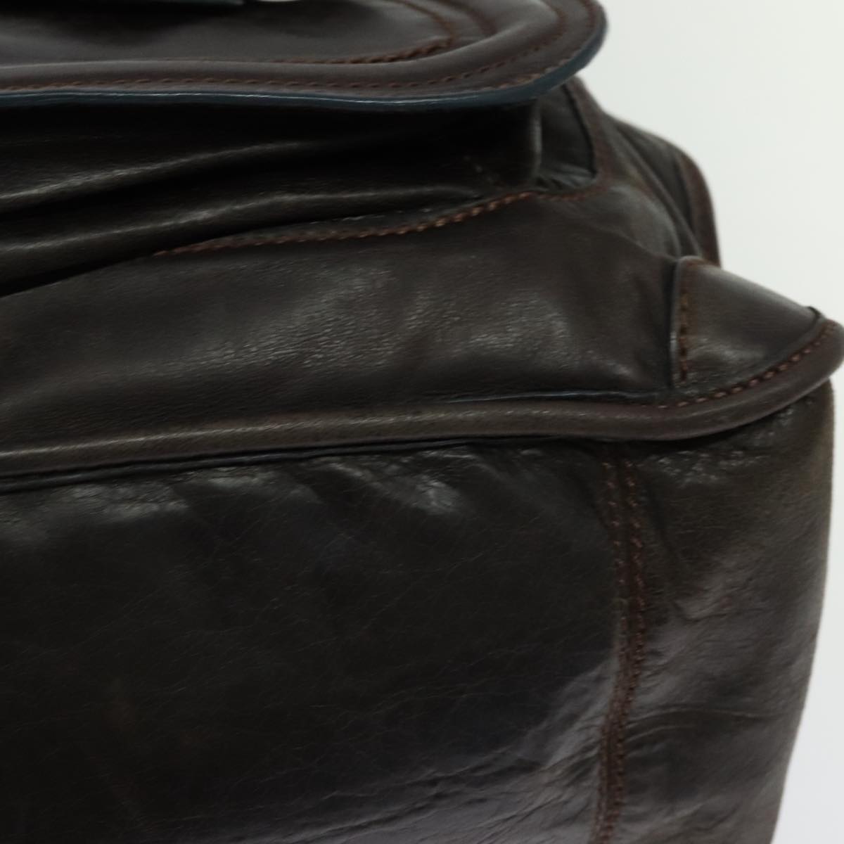Chloe authentic luxury handbag Brown leather craftsmanship