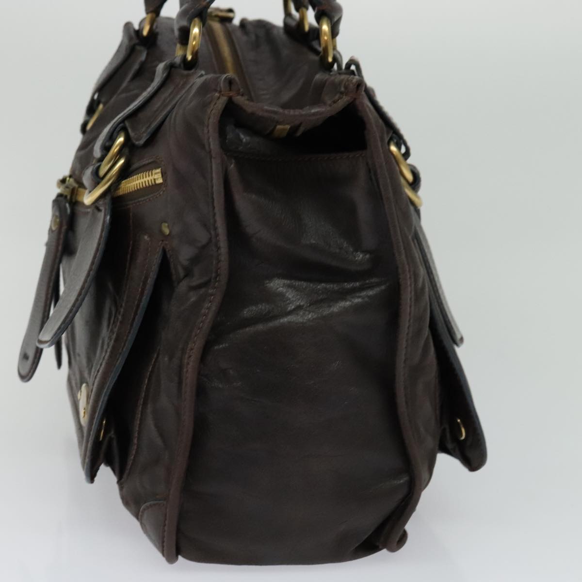 Valorex elegant leather Handbag top view