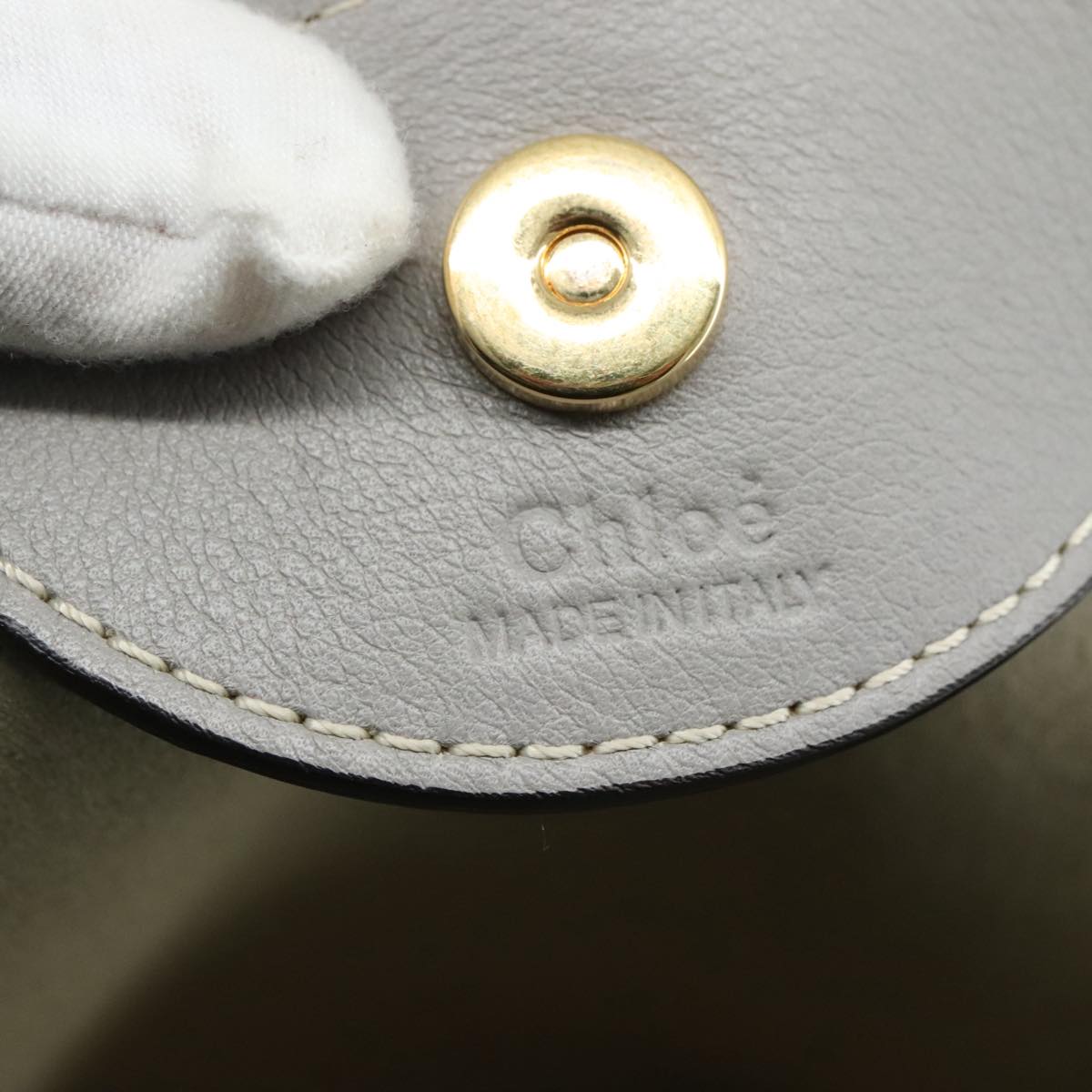 Criselune elegant leather Tote Bag top view