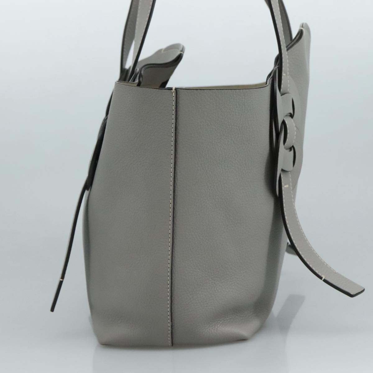 Criselune elegant leather Tote Bag top view
