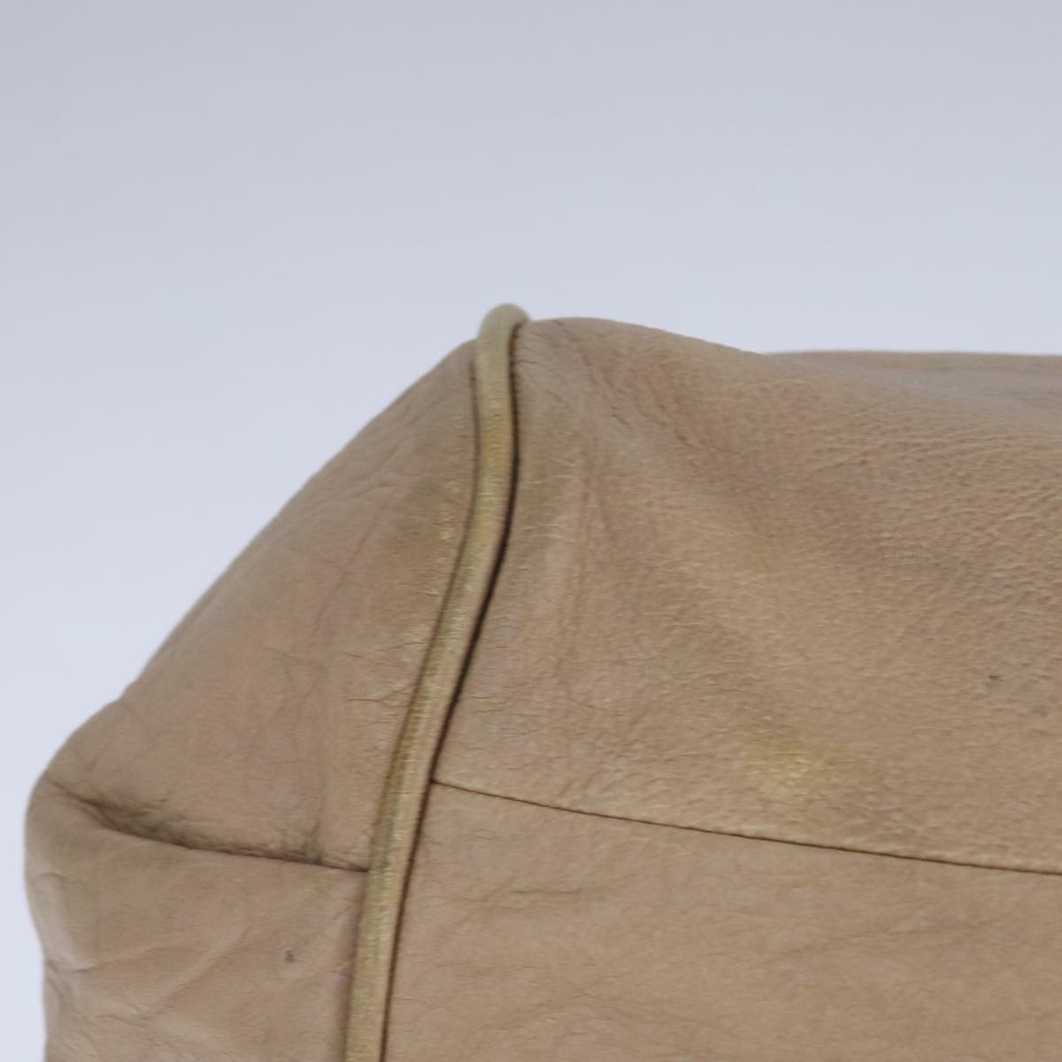 Side view of Chloe handbag Beige premium designer bag