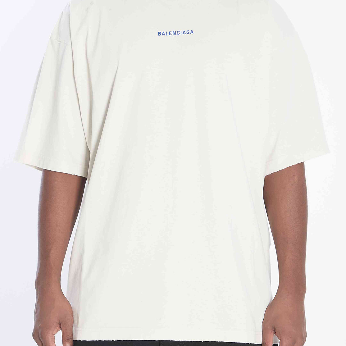 Balenciaga tee shirts luxury designer piece front view