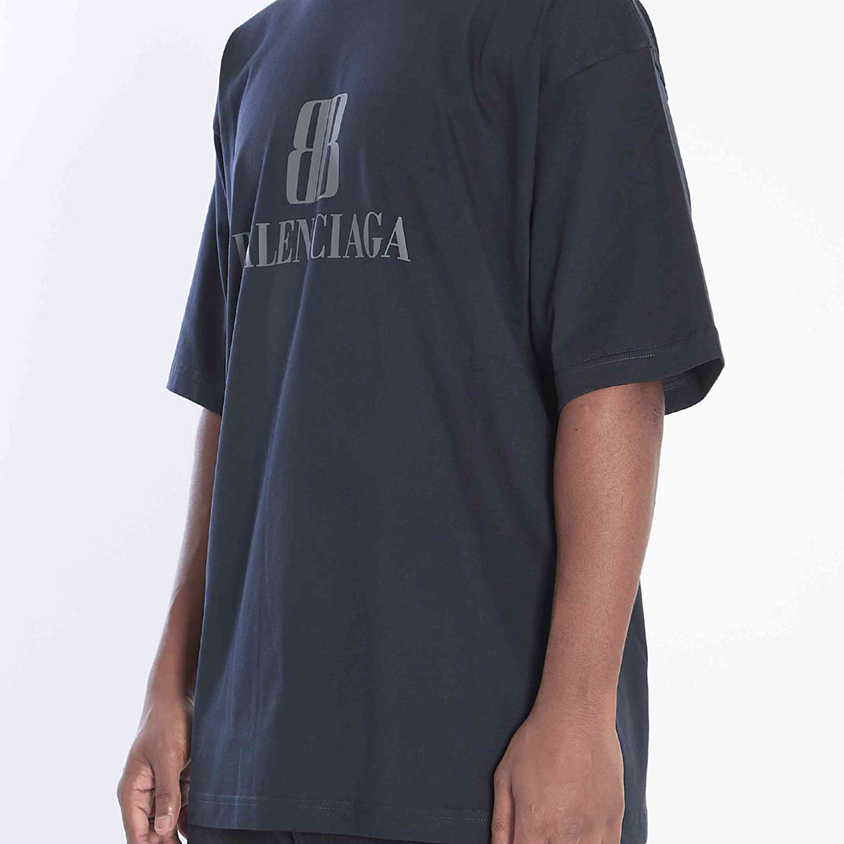 Balenciaga premium tee shirts detail and craftsmanship close-up
