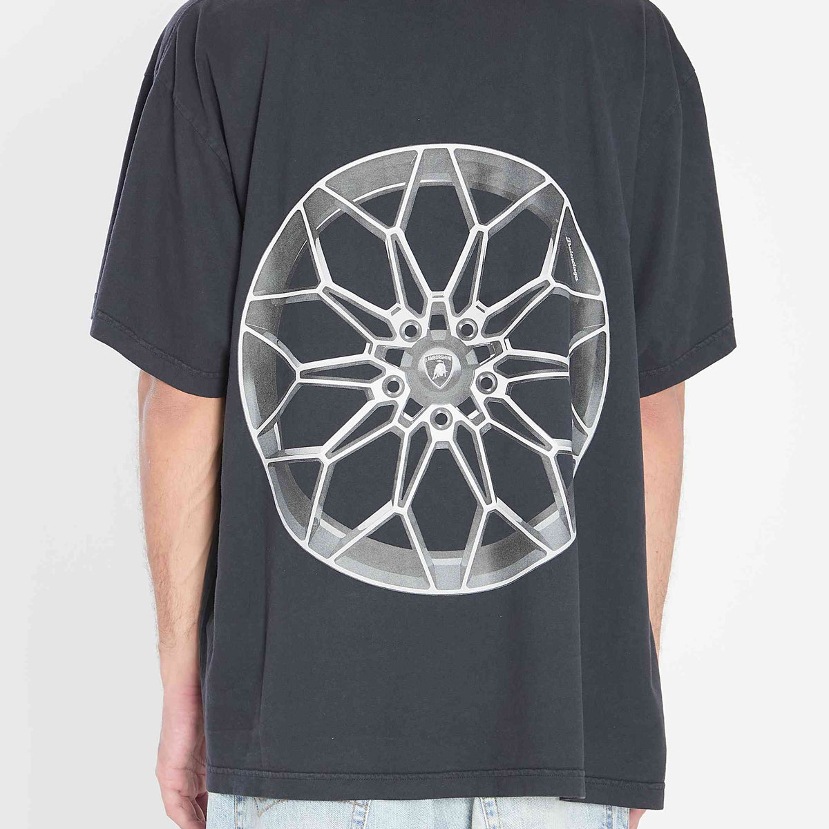 Balenciaga T-Shirts? Balenciaga Men Lamborghini T-Shirt Premium Designer Cotton T-Shirt