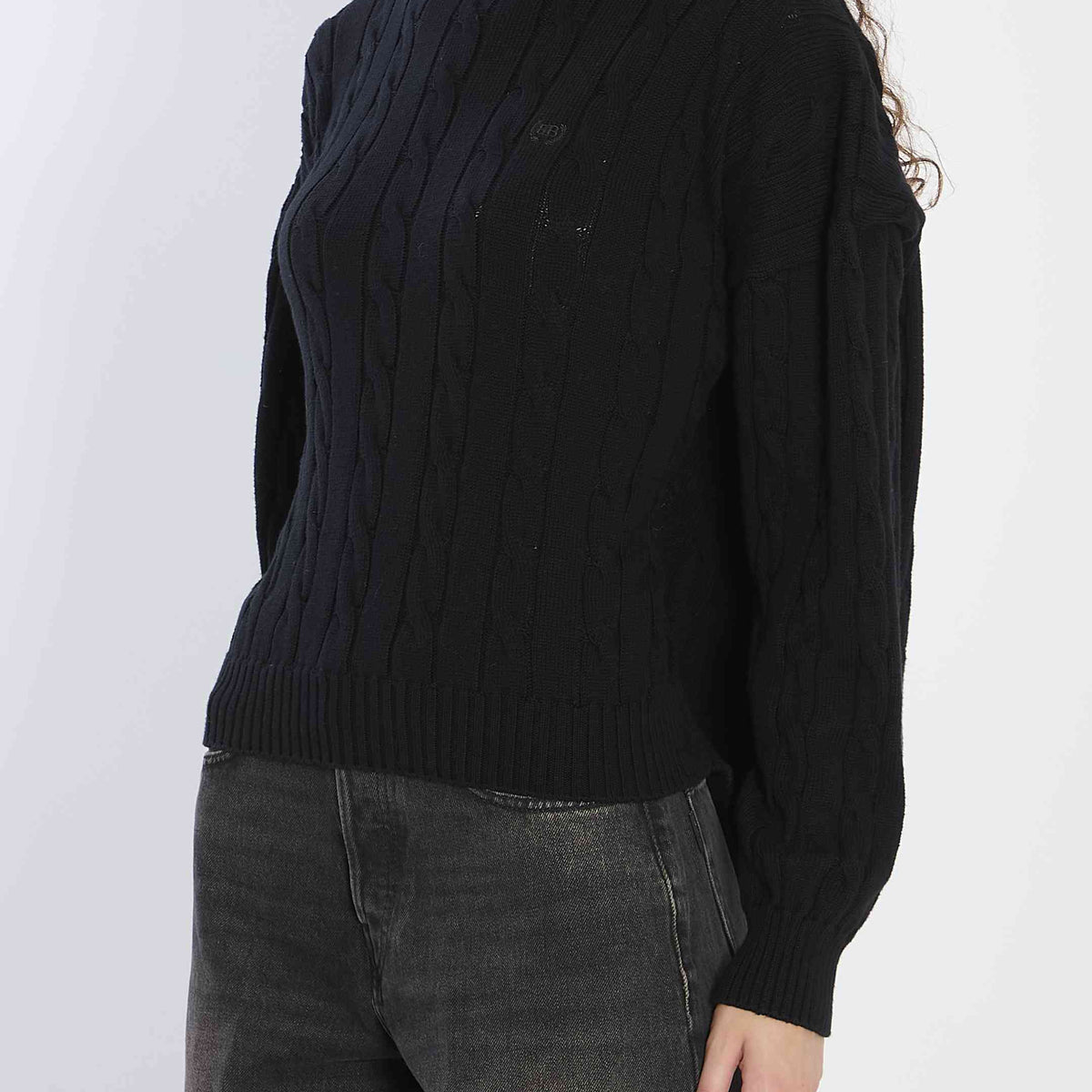 Balenciaga premium sweaters & pullovers detail and craftsmanship close-up