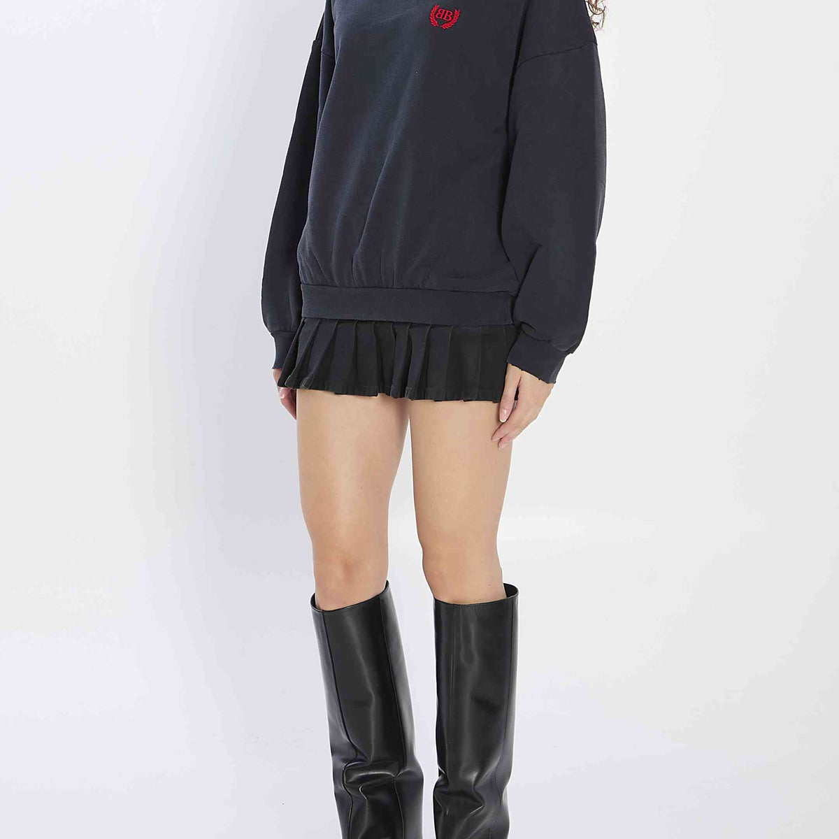 Balenciaga Dresses? Balenciaga Women Mini Dress In Cotton Chic Everyday Designer Dress