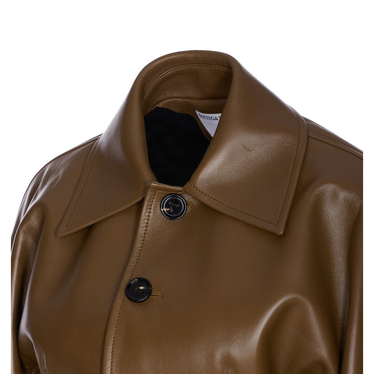 Bottega Veneta coats side profile designer luxury fashion