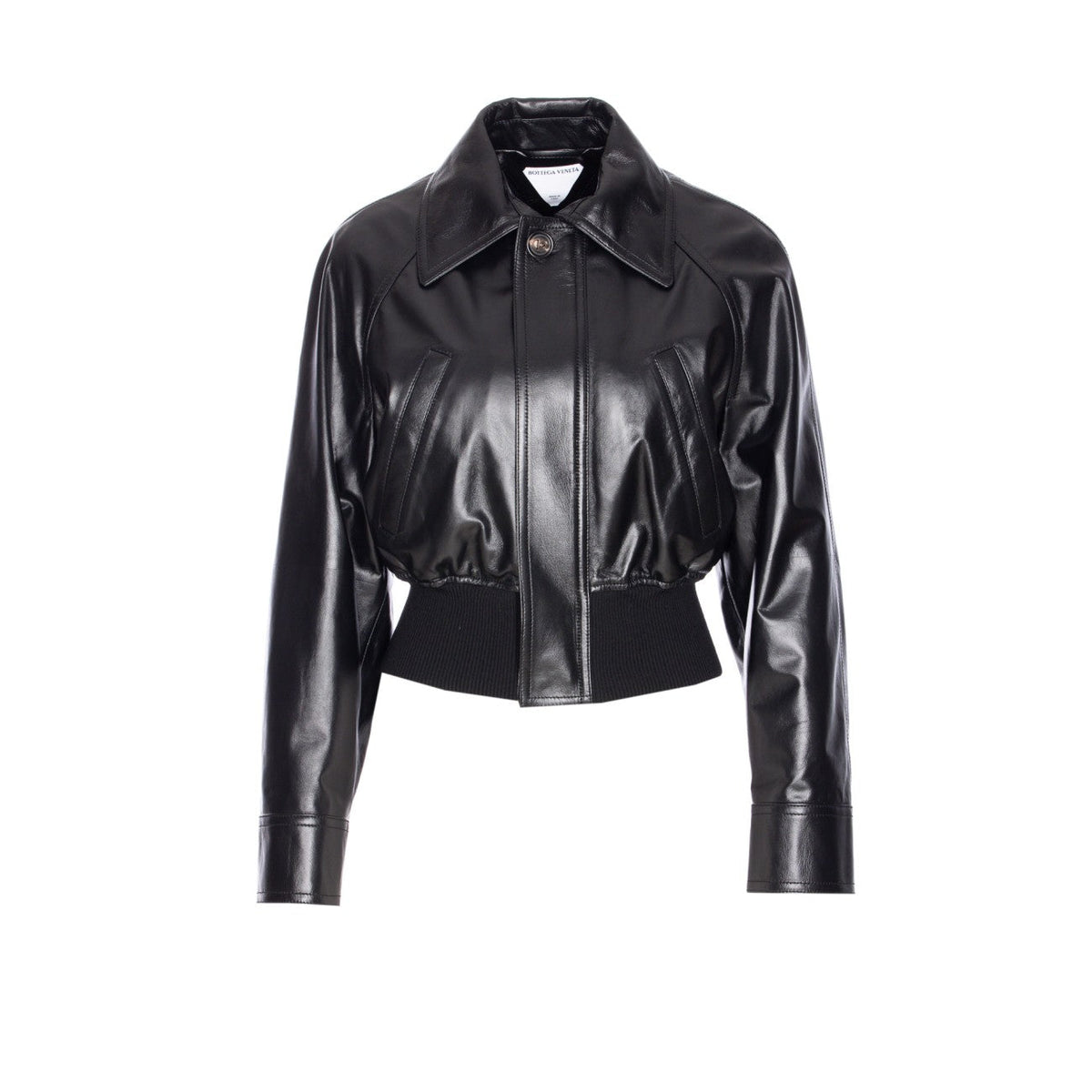 Bottega Veneta Jackets? Bottega Veneta Women Light Leather Jacket Stylish Everyday Designer Outerwear