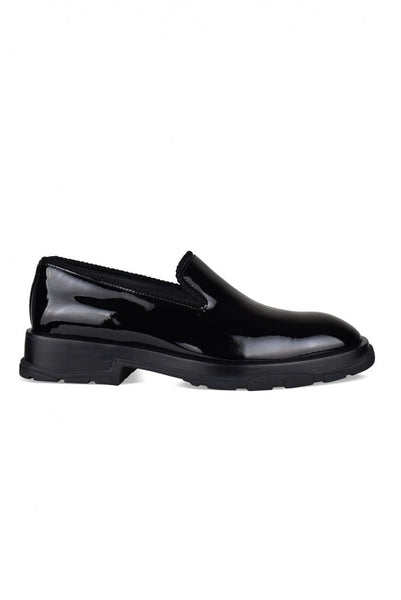Alexander McQueen slides luxury designer piece front view
