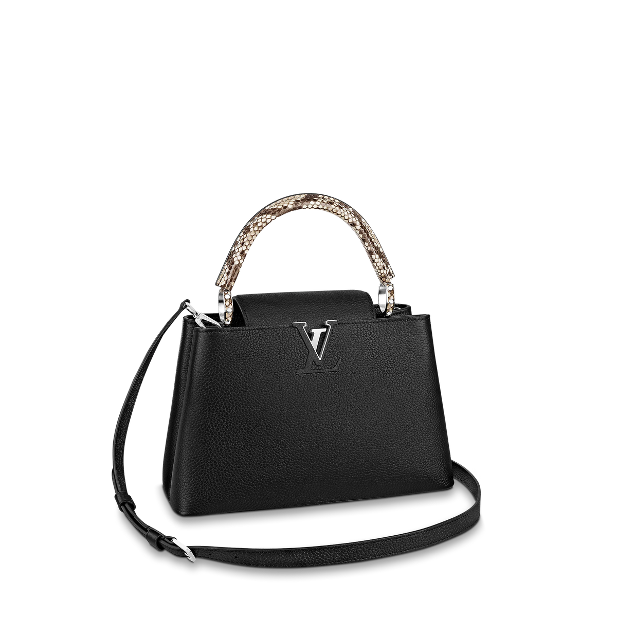 Louis Vuitton Bags? Louis Vuitton Capucines mm Noir Premium Designer Shoulder Bag