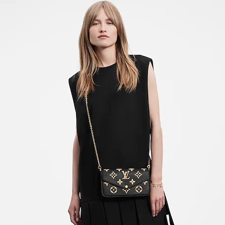 Pochette Félicie Biocolor Monogram Empreinte