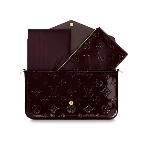 Bags? Pochette Félicie Monogram Vernis Premium Designer Shoulder Bag