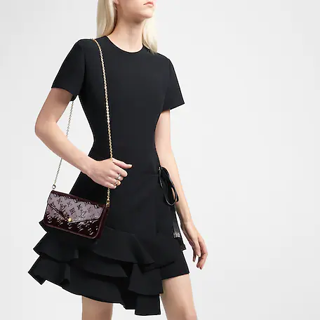 Bags? Pochette Félicie Monogram Vernis Premium Designer Shoulder Bag