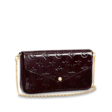 Bags? Pochette Félicie Monogram Vernis Premium Designer Shoulder Bag