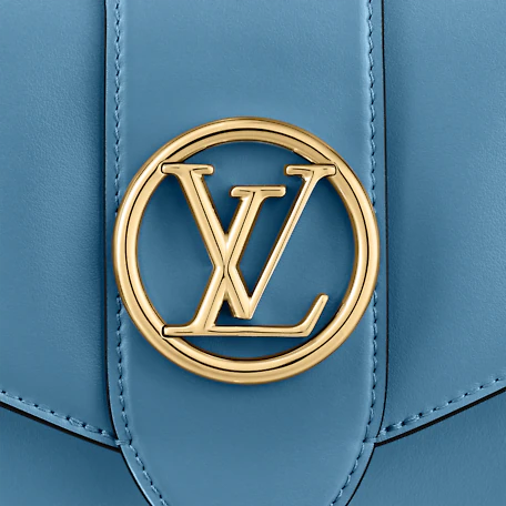 Louis Vuitton Bags Louis Vuitton Pont 9 Storm Blue Elegant Everyday Designer Handbag