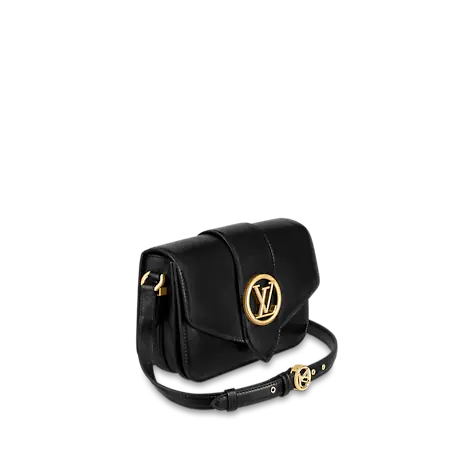 Louis Vuitton Bags Louis Vuitton Pont 9 BLACK Luxury Designer Leather Handbag