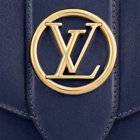 Louis Vuitton Bags? Louis Vuitton Pont 9 Bleu Minuit Luxury Designer Leather Handbag