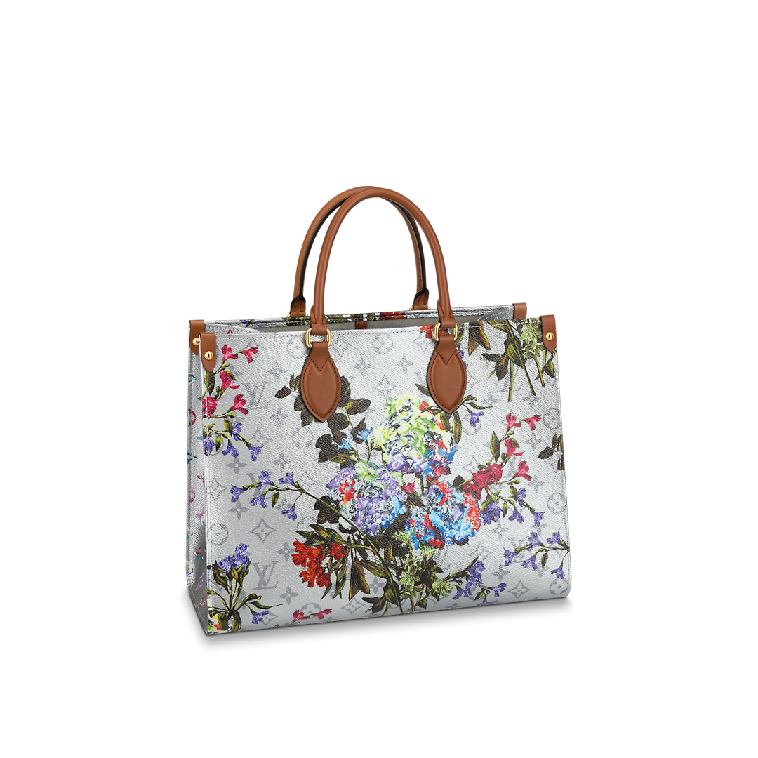 Louis Vuitton Bags? Louis Vuitton OnTheGo MM tote bag -Floral- Women Luxury Bag Elegant Everyday Designer Handbag