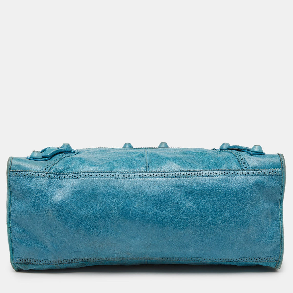 Balenciaga Cyclade Leather Brogues Work Tote | Premium Designer Piece