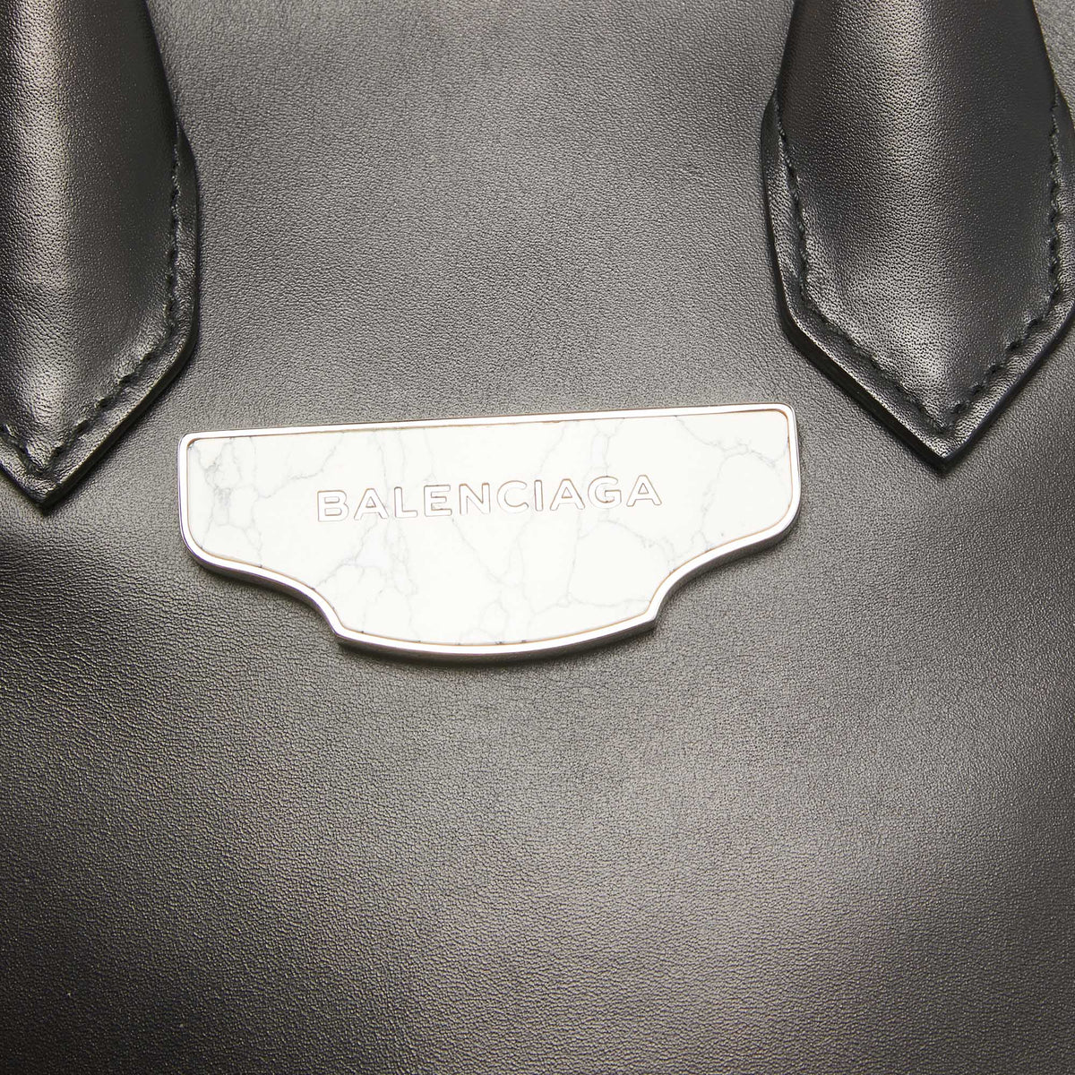 Balenciaga Black Leather Mini All Afternoon Tote | Premium Designer Piece
