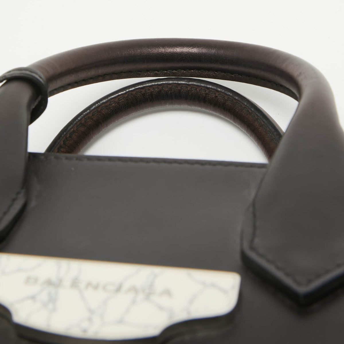 Balenciaga Black Leather Mini All Afternoon Tote | Premium Designer Piece