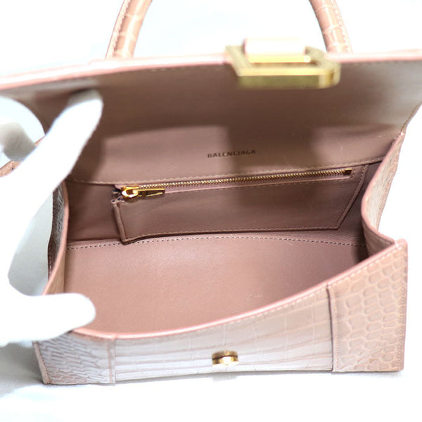 Aurevent elegant leather Luxury Bag back view
