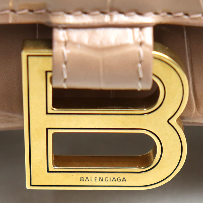 Balenciaga authentic luxury shoulder bag leather craftsmanship