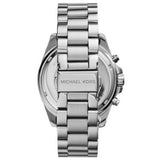 Front view of Michael Kors women's blue watch