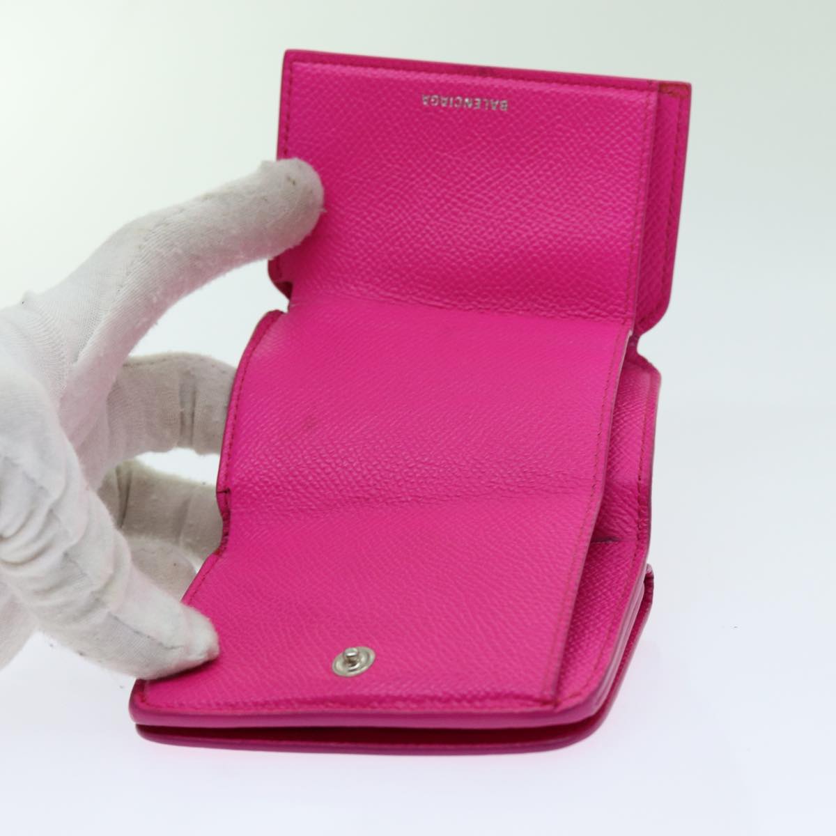 Balenciaga Wallet Leather Pink 593813 | Luxury Leather Wallet