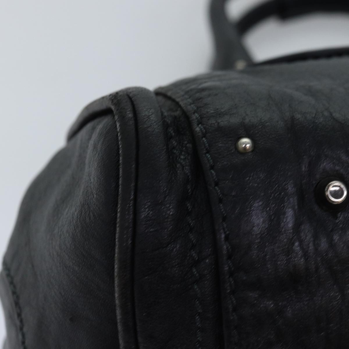 Chloe designer handbag leather closeup detail