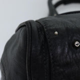 Chloe designer handbag leather closeup detail