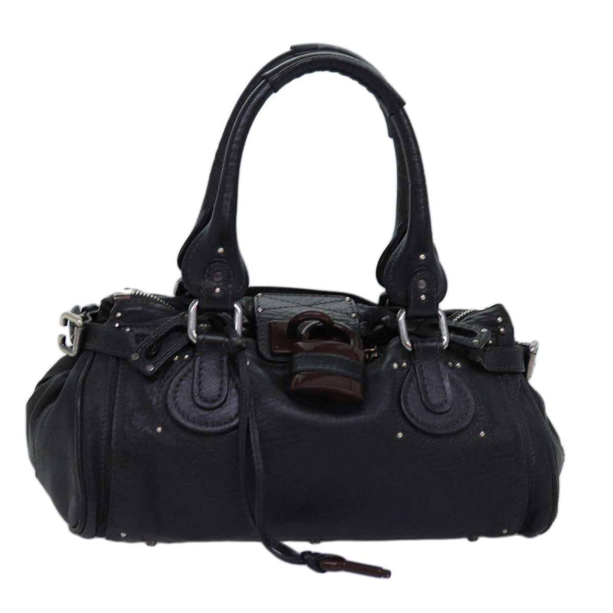 Chloe women's handbag Black luxury designer leather