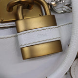 Chloe women's handbag White luxury designer leather