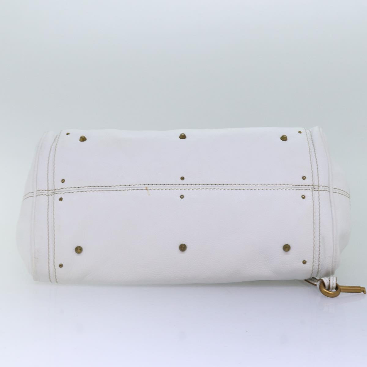 Chloe designer handbag leather closeup detail