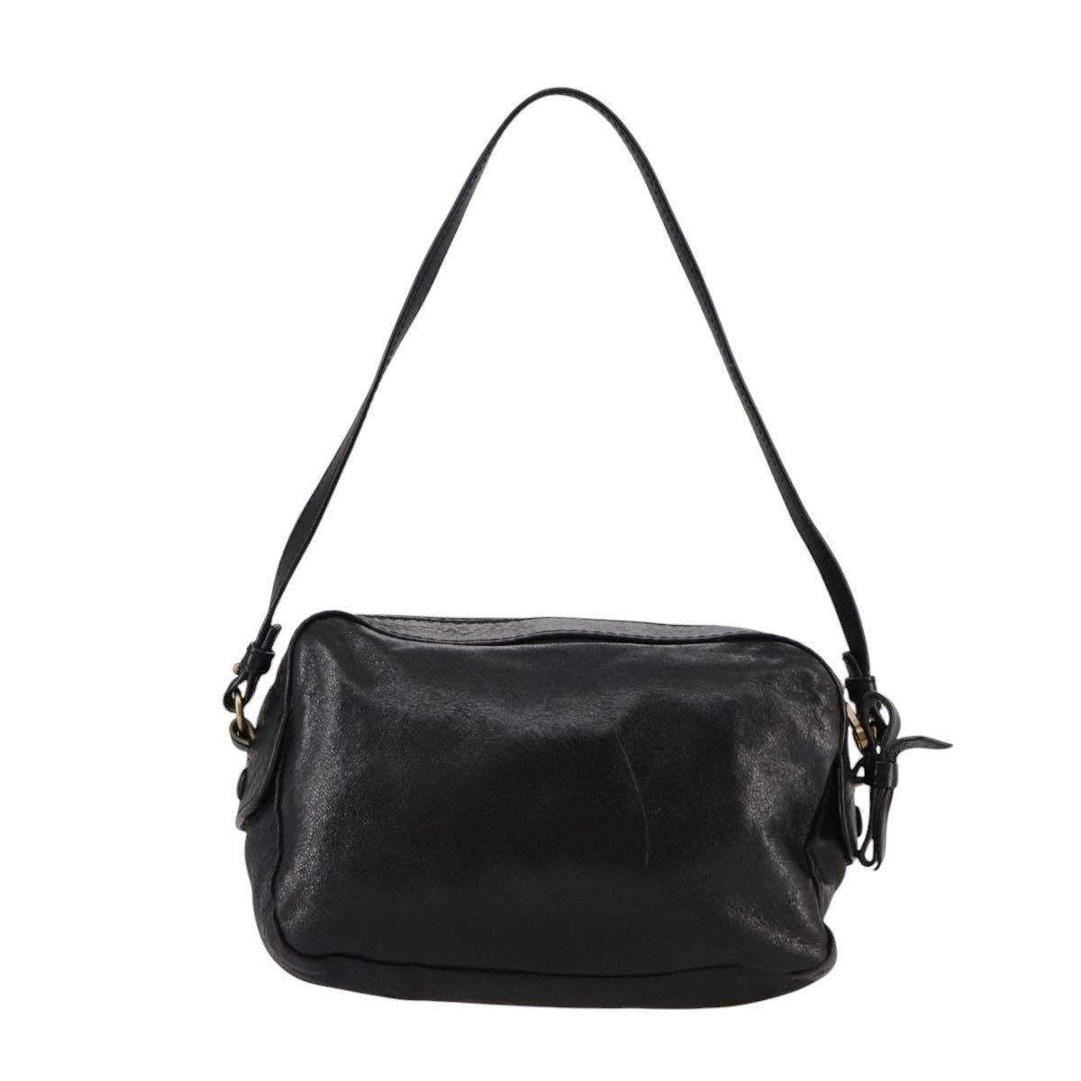 Veldamir elegant leather Shoulder Bag top view