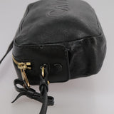 Chloe authentic luxury shoulder bag Black leather craftsmanship