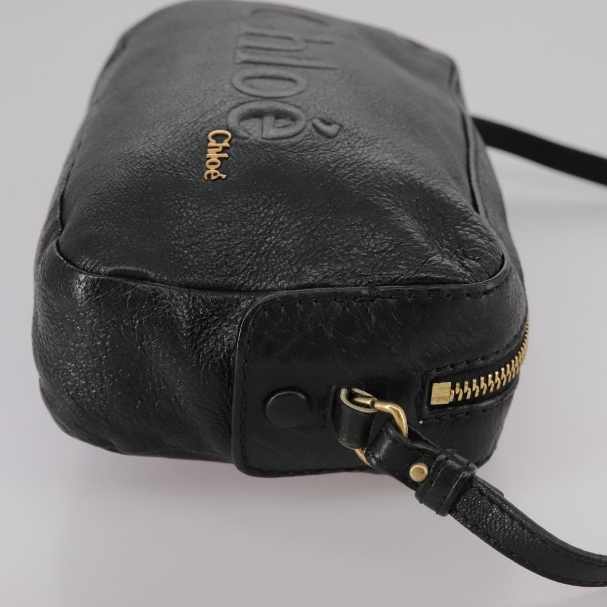 Veldamir elegant leather Shoulder Bag top view