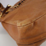 Side view of Chloe handbag Brown premium designer bag