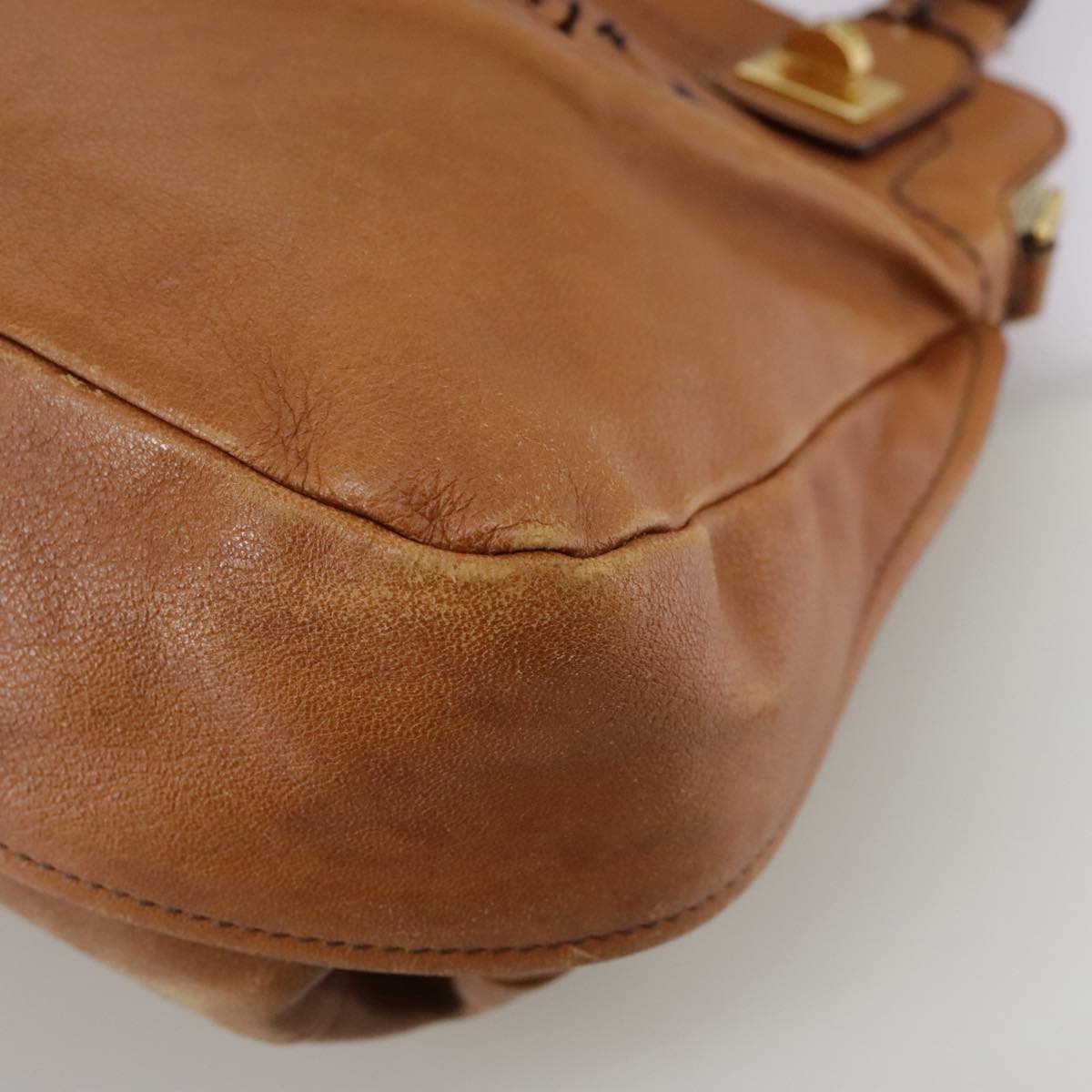 Chloe authentic luxury handbag Brown leather craftsmanship