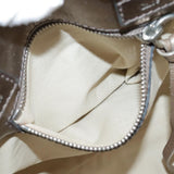Chloe designer handbag denim closeup detail
