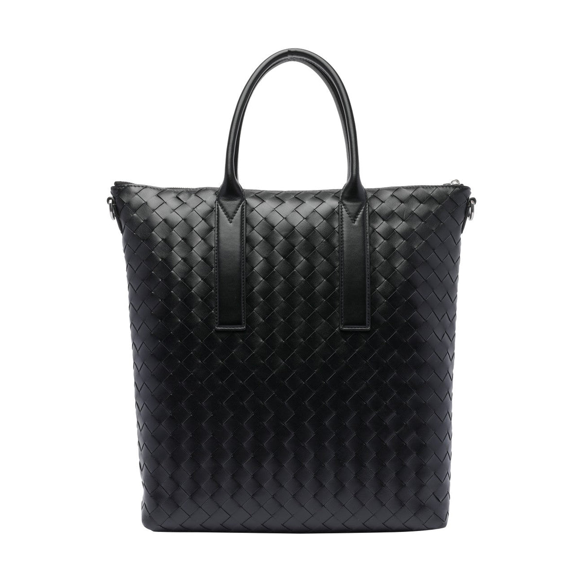 Bottega Veneta Bags? Bottega Veneta Men North-South Zipped Intrecciato Tote Elegant Everyday Designer Handbag