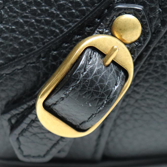 Balenciaga designer handbag leather closeup detail