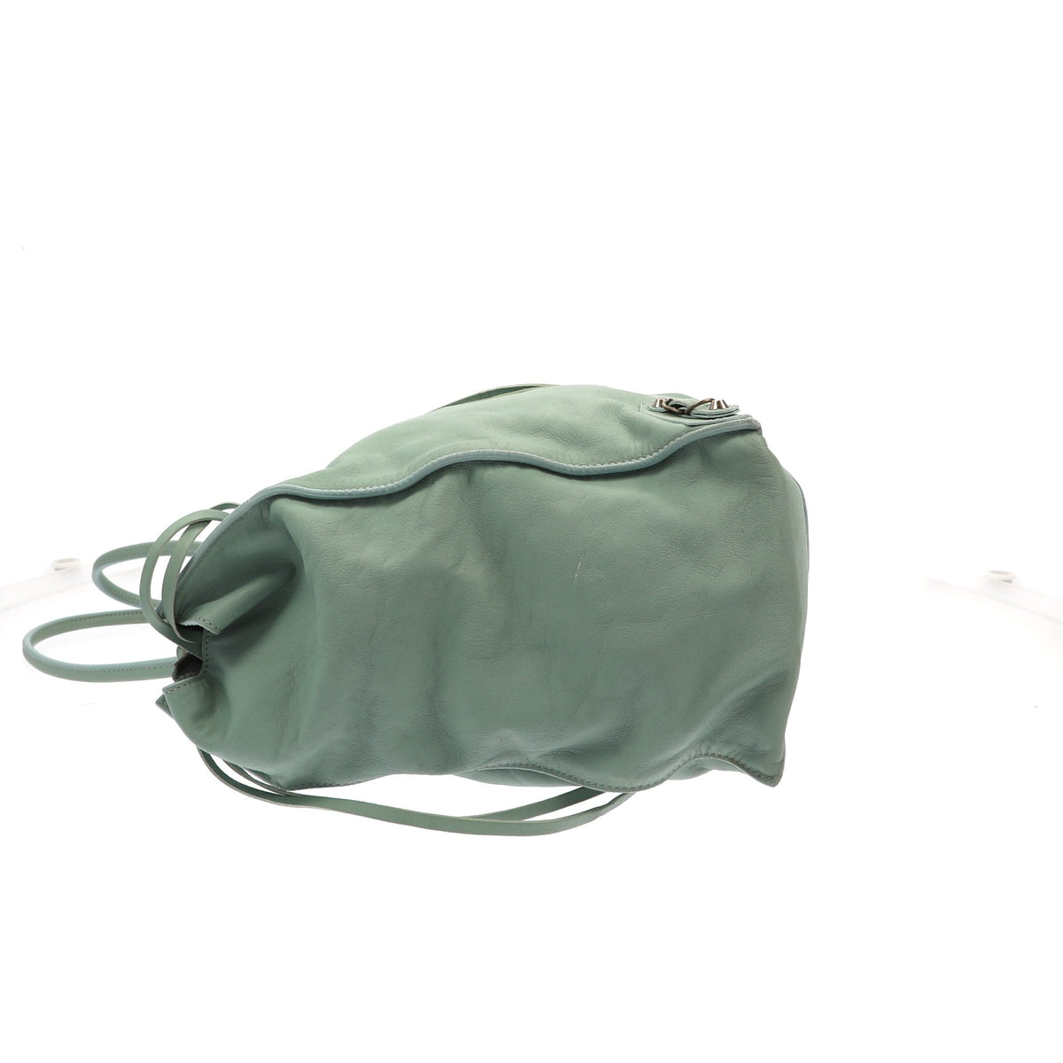 Balenciaga Papier Shoulder Bag in Blue Leather — Designer Shoulder Bag