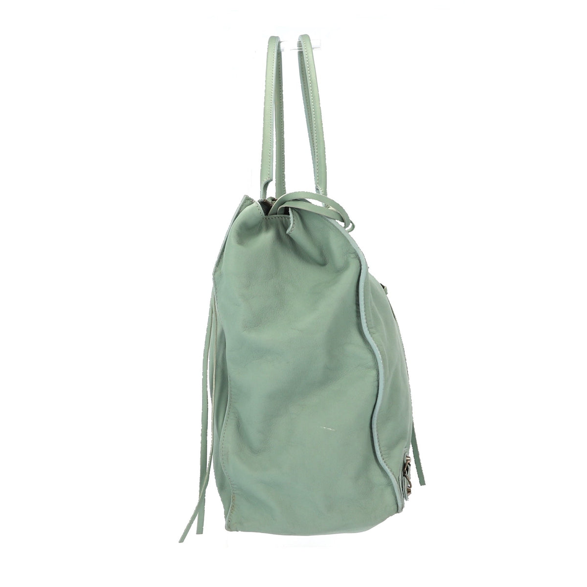 Balenciaga Papier Shoulder Bag in Blue Leather — Designer Shoulder Bag