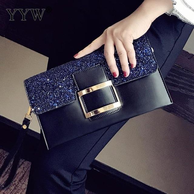Front view of Shelly Mason Evening Clutch Bag premium bag