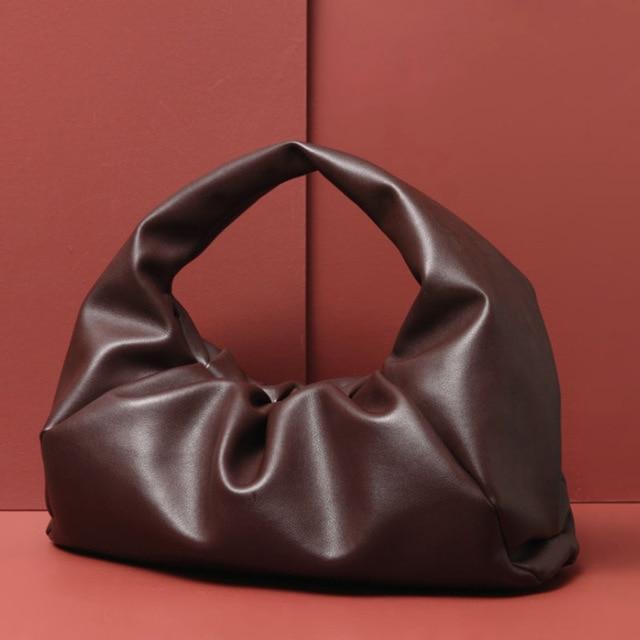 Front view of Shelly Mason Luxury Clutch Bag premium bag