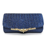 Front view of Shelly Mason Evening Clutch Bag premium bag