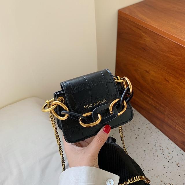 Bellvora Women's Mini Handbag detail shot – authentic designer craftsmanship