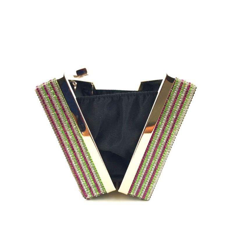 Shelly Mason Evening Clutch Bag detail shot – authentic designer craftsmanship