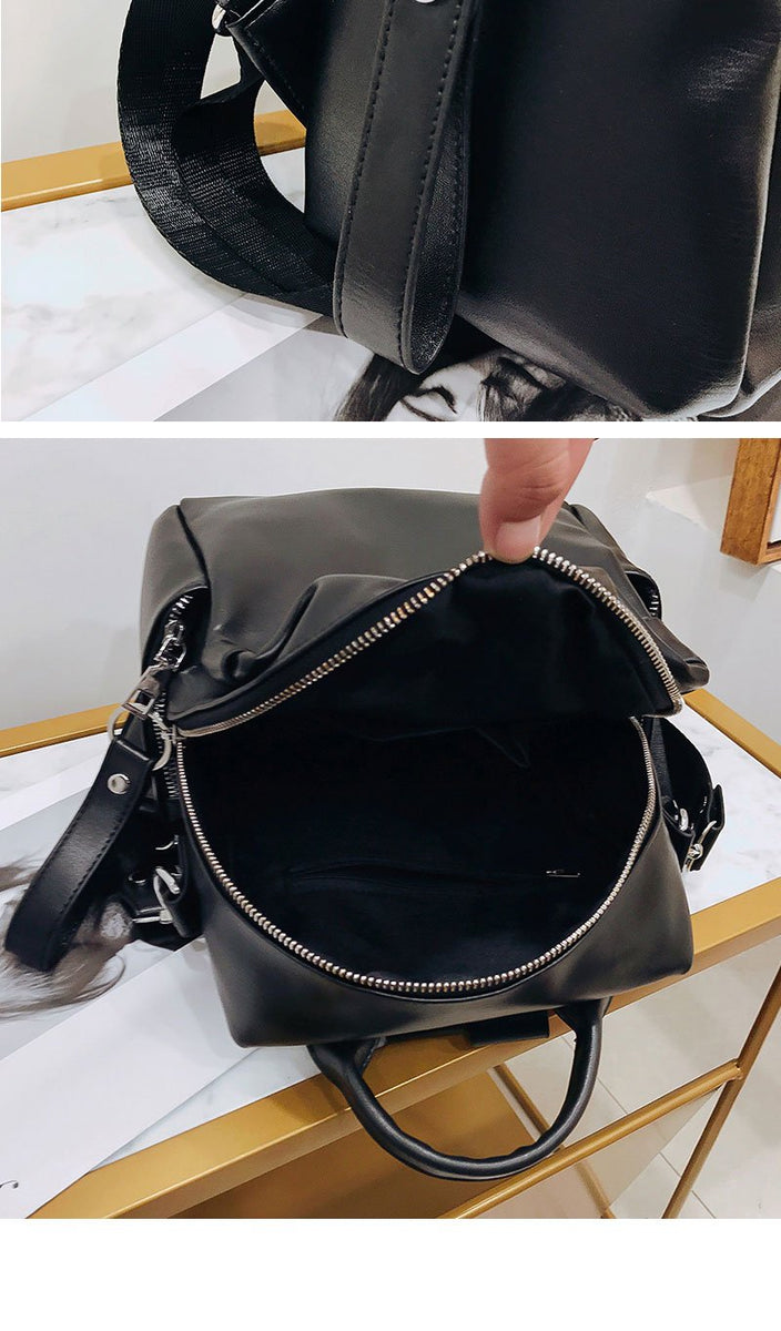 Bellvora Women's Backpack detail shot – authentic designer craftsmanship